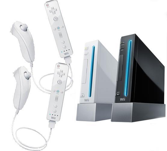 Wii 2024 Console + Wii Remote Plus + Nunchuk + Wii Sports Resort DVD