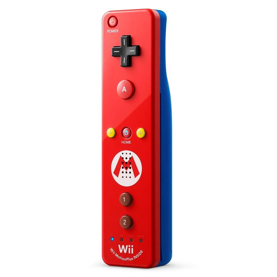 ruw Walter Cunningham Grillig Controller Origineel Wii / Wii U - Motion Plus Rood Mario Edition - Nintendo  (Wii) | €42 | Aanbieding!