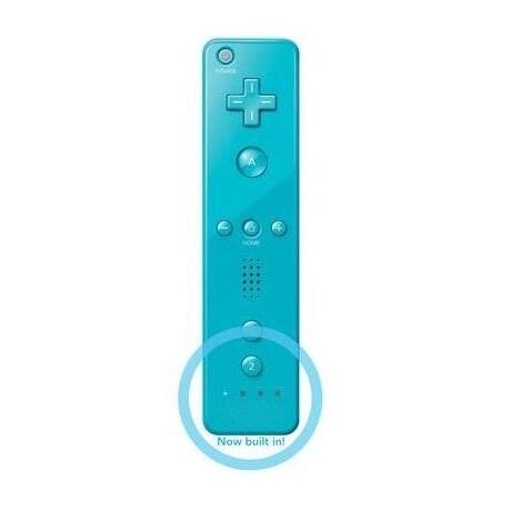 Distributie bout zone Controller Wii - Motion Plus Lichtblauw - Third Party - NIEUW (Wii) |  €19.99 | Goedkoop!