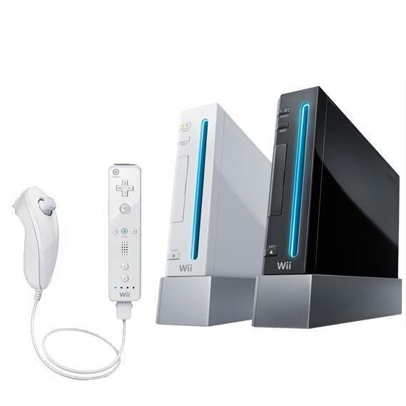 Wii Bundel: Eerste Model + Controller + Nunchuk (Wii) - €71