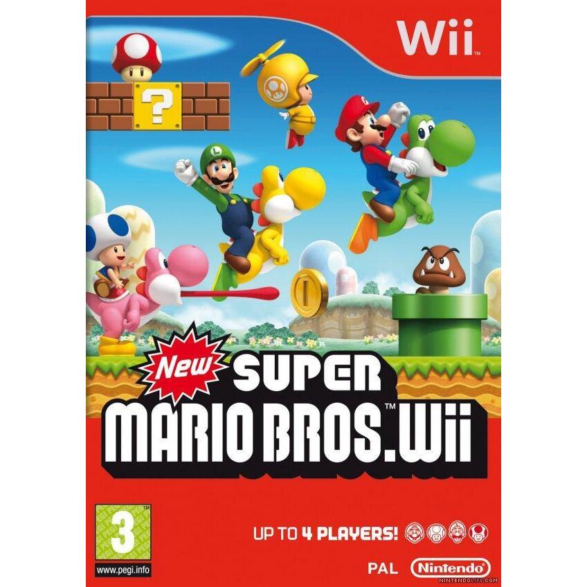 handelaar rammelaar geweten New Super Mario Bros Wii (Wii) | €32.99 | Aanbieding!